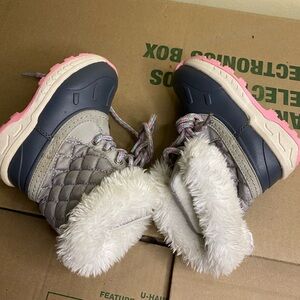 Carters Faux Infant Boots Size 6